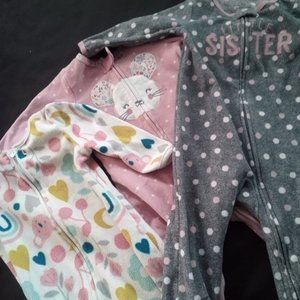 5/$25 9M Carter's Just one you footie pjs